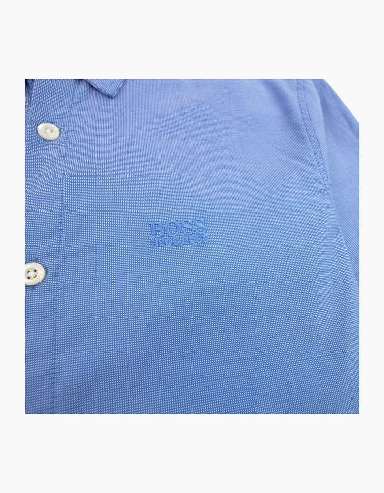 Hugo Boss C-busterino Short Sleeve Shirt Sky Blue