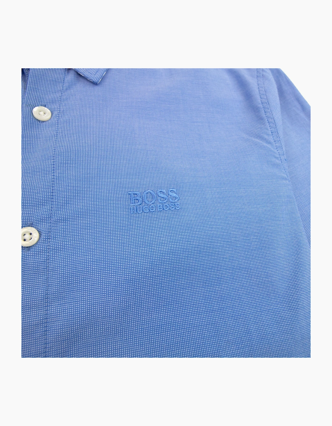 Hugo Boss C-busterino Short Sleeve Shirt Sky Blue