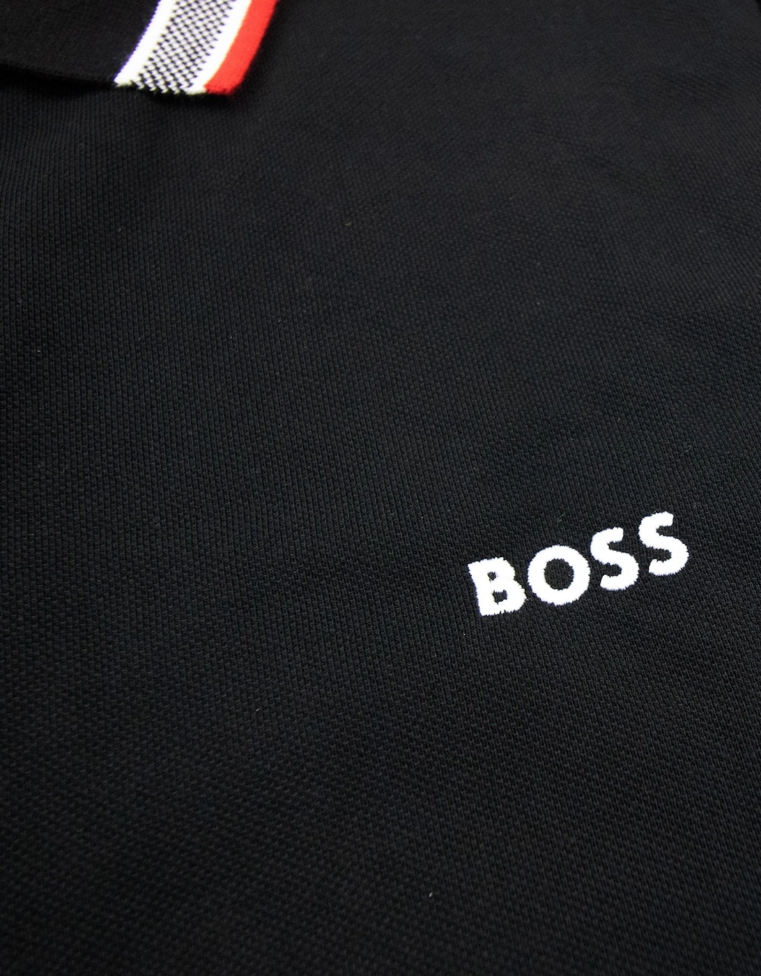 Hugo Boss Plisy Regular Fit L/s Polo Black 004