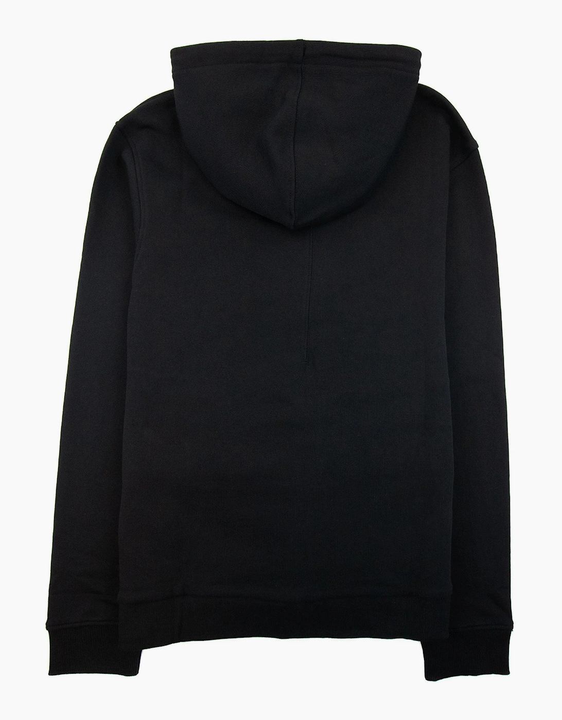 Hugo Boss Saggy Embroidered Contrast Logo Zip Up Sweatshirt Black 001
