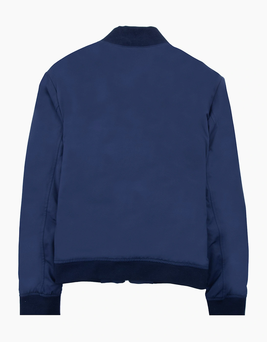 Hugo Boss Slim-fit Jacket In Performance-stretch Jersey Navy 404