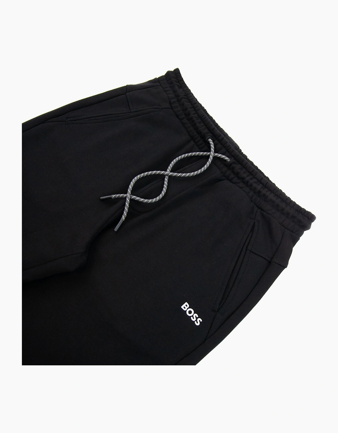 Hugo Boss Hadiko Embroidered Contrast Logo Track Pants Black 001
