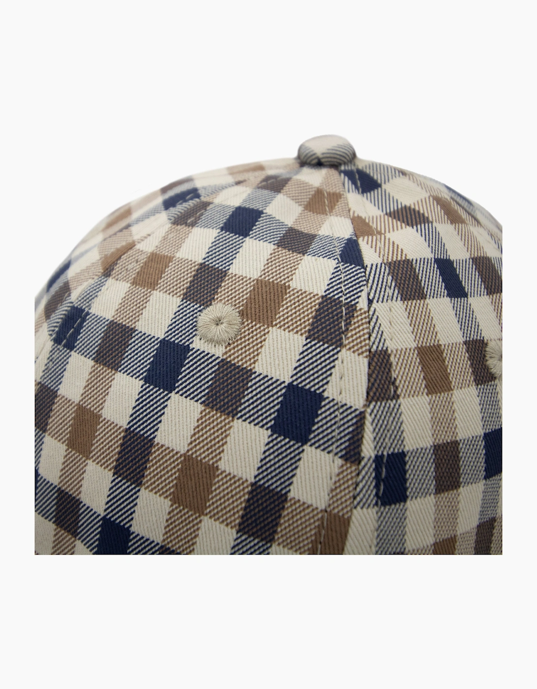 Aquascutum Active Club Check Baseball Cap Club Check 28