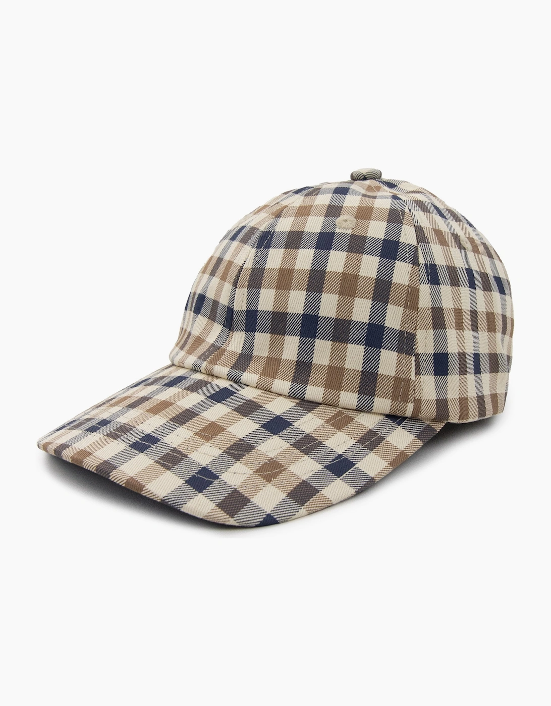Aquascutum Active Club Check Baseball Cap Club Check 28