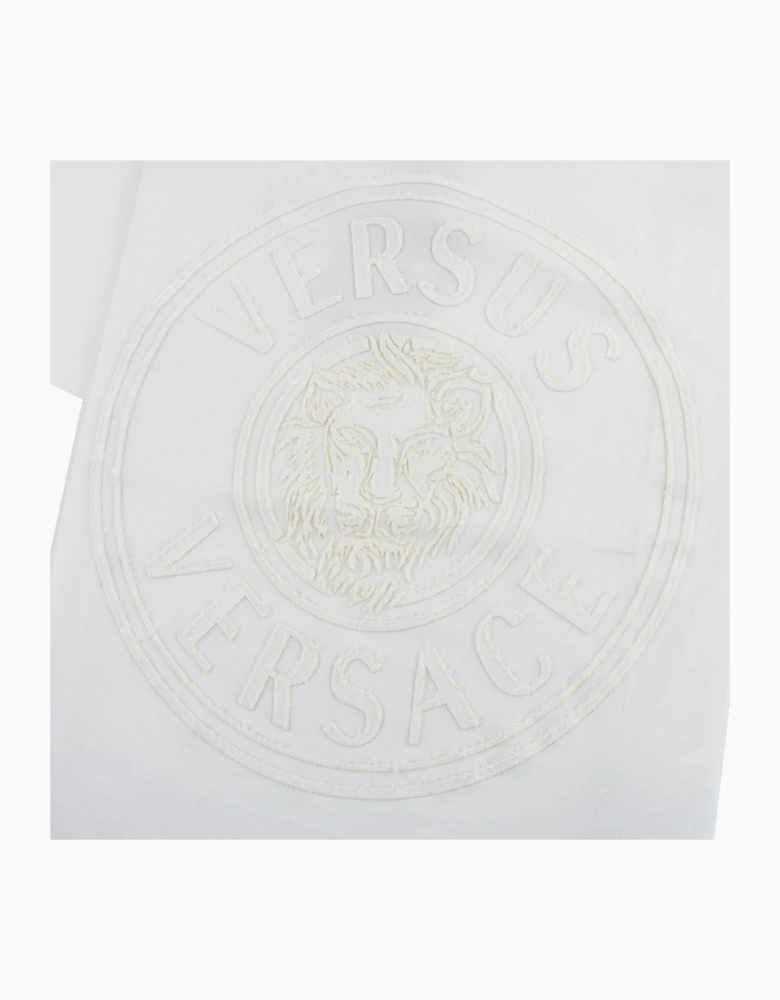 Versace Versus Slim Fit Lion T-shirt White