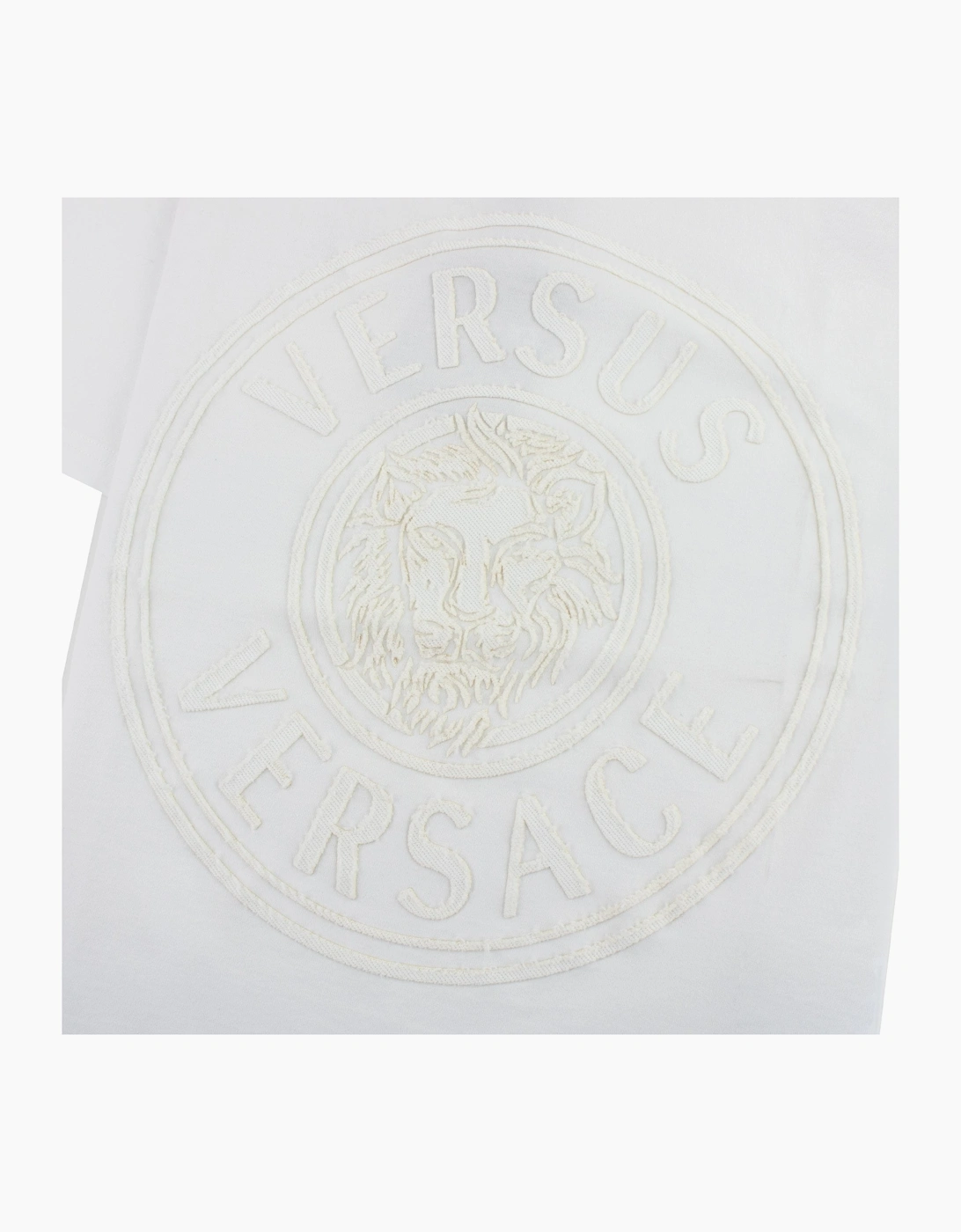 Versace Versus Slim Fit Lion T-shirt White