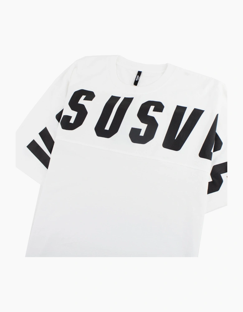 Versace Versus Large Logo Tee White