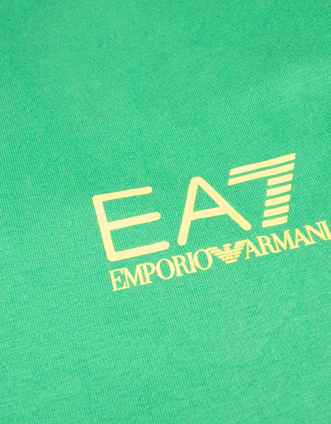 Ea7 Train Olympics Logo T Shirt Seafoam