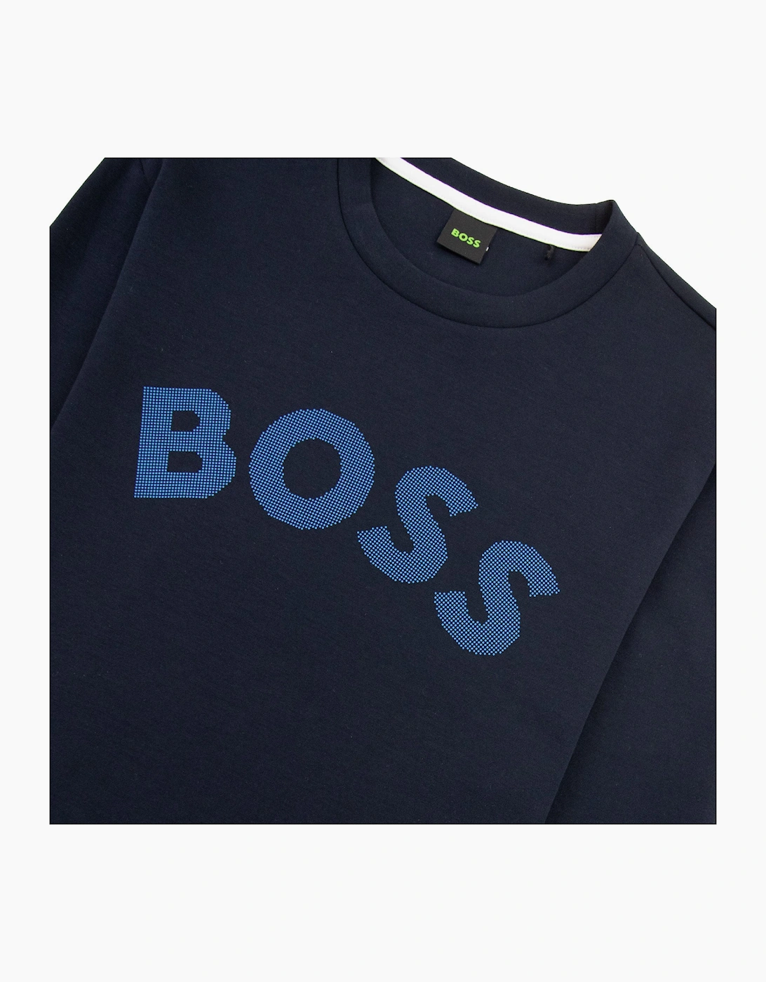 Hugo Boss Salbo Iconic Crew Neck Sweat Navy 402
