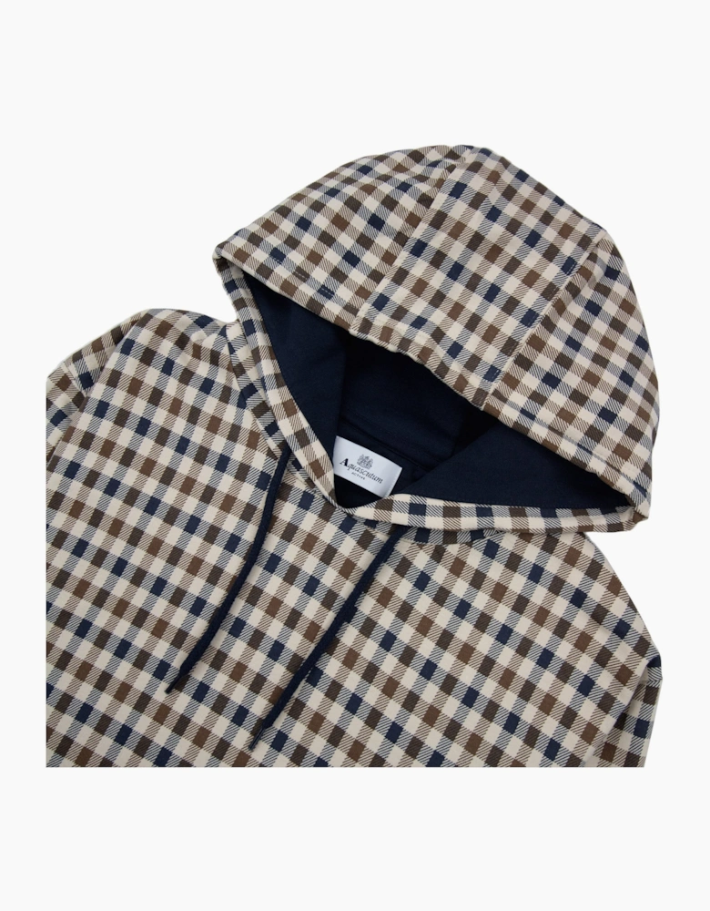 Aquascutum Iconic Hoodie Club Check 28