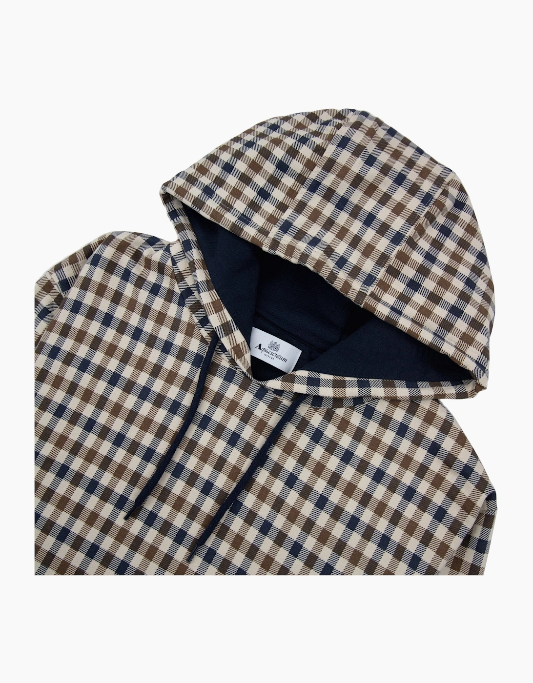 Aquascutum Iconic Hoodie Club Check 28