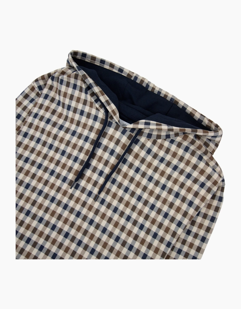 Aquascutum Iconic Hoodie Club Check 28