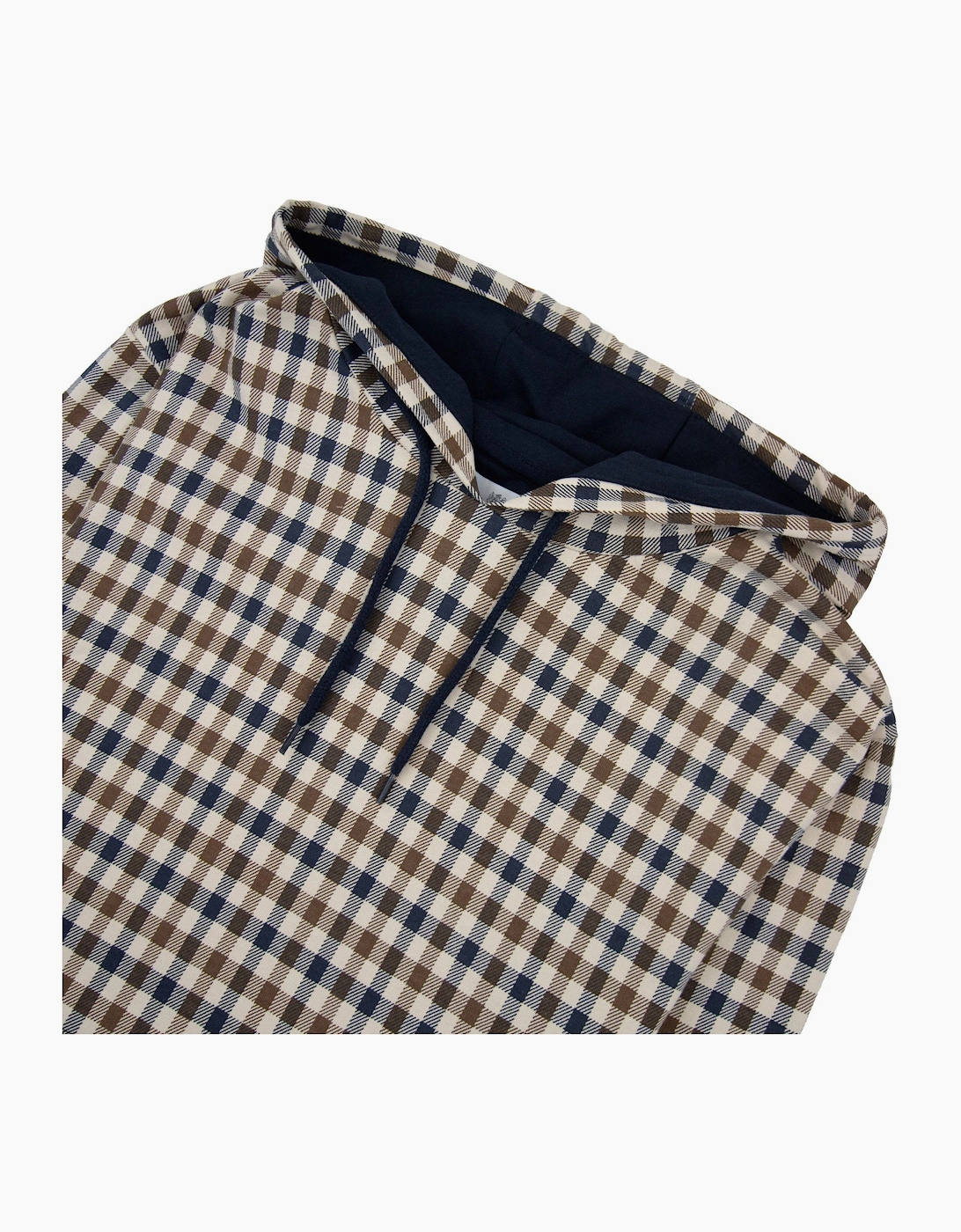 Aquascutum Iconic Hoodie Club Check 28