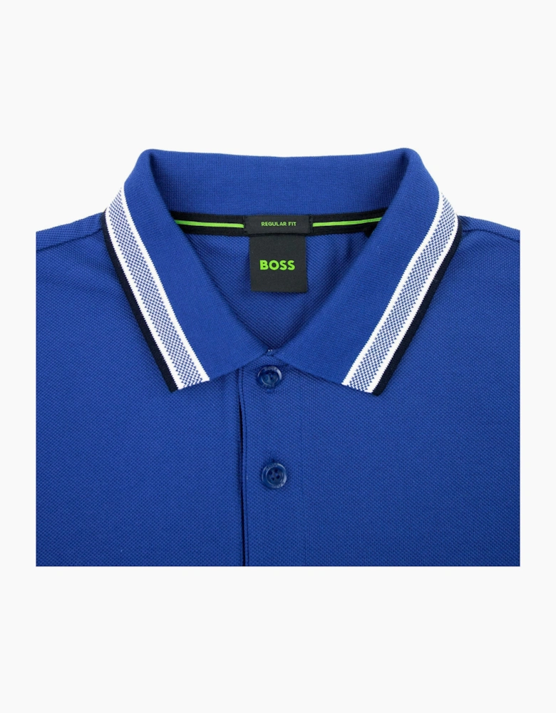 Hugo Boss Paddy Embroidered Logo Polo Blue 432