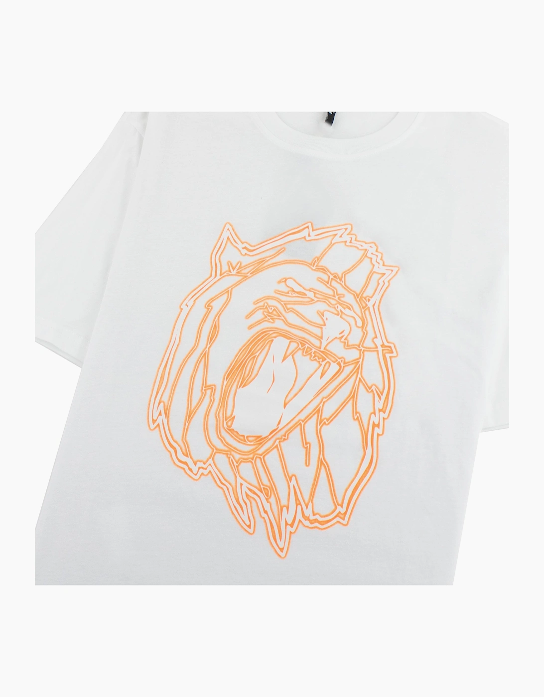 Versace Versus Lion Head Print T-shirt White