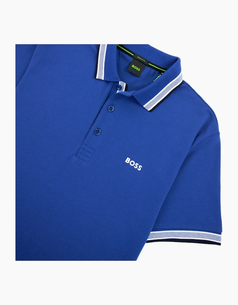 Hugo Boss Paddy Embroidered Logo Polo Blue 432