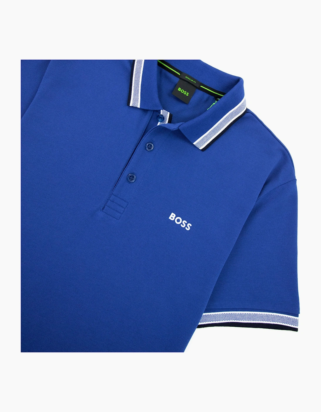 Hugo Boss Paddy Embroidered Logo Polo Blue 432