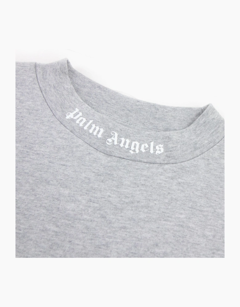 Palm Angels Classic Logo Over T Shirt Melange