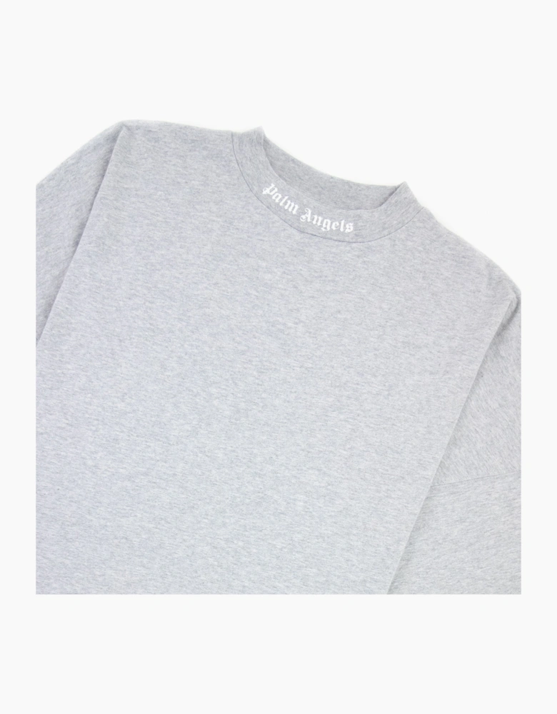 Palm Angels Classic Logo Over T Shirt Melange