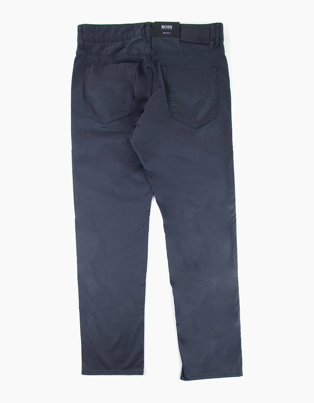 Hugo Boss Regular-fit Jeans In Washed Stretch Denim Dark Blue 402