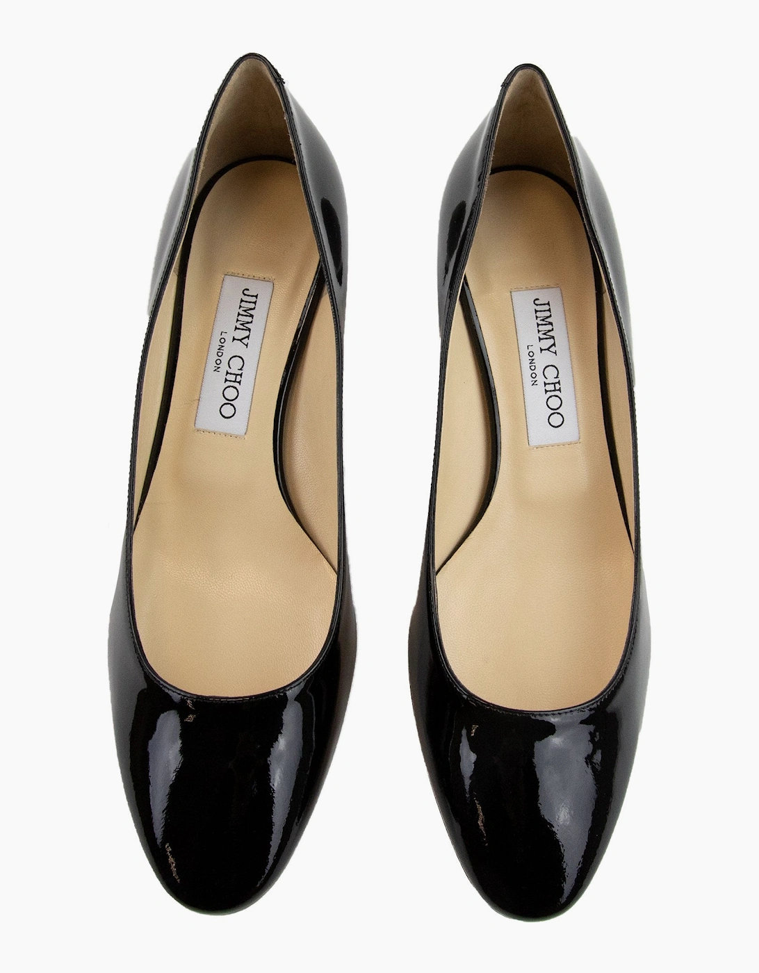 Jimmy Choo Esme 50 Patent Leather Pumps Black