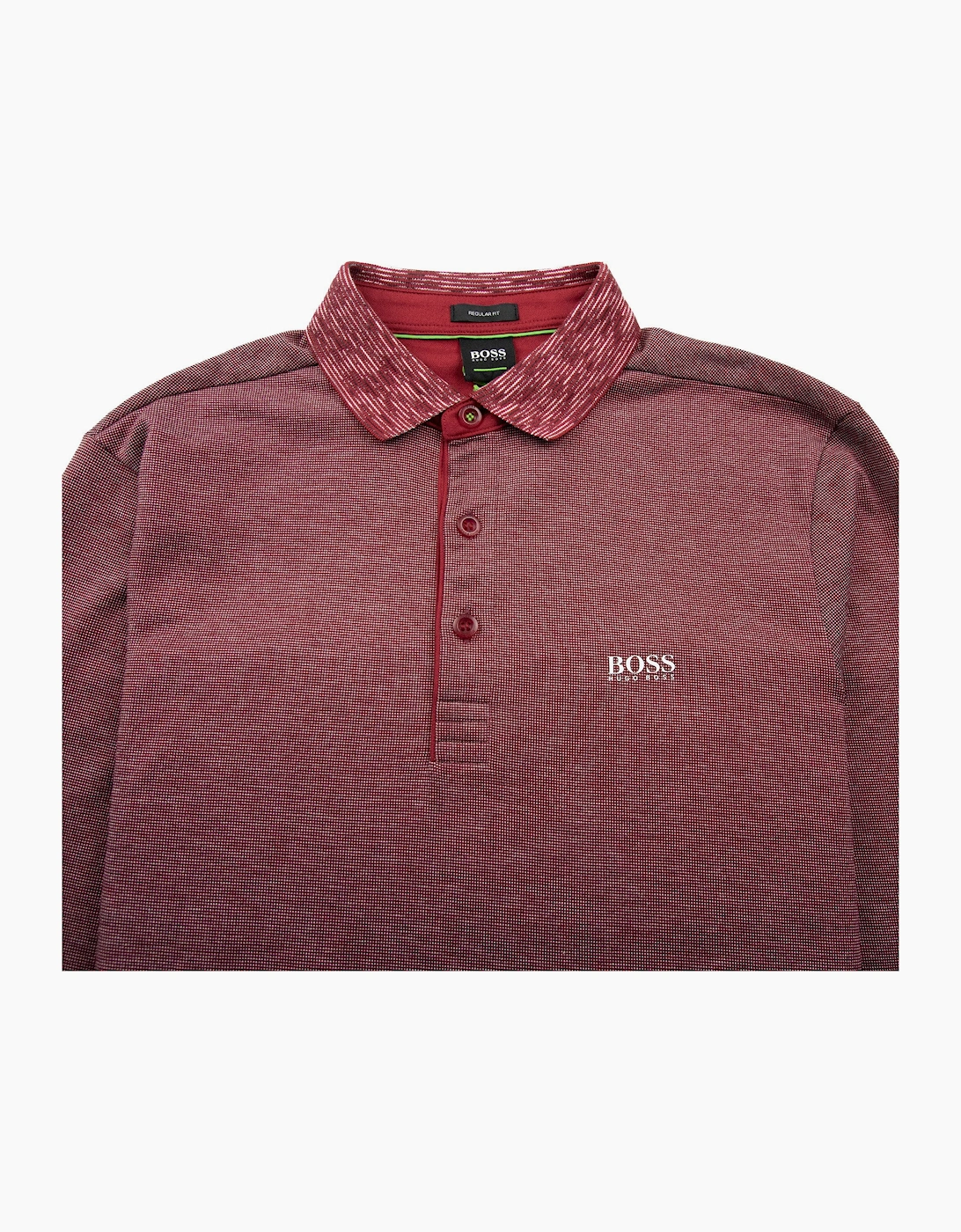 Hugo Boss Plisy Polo Dark Red