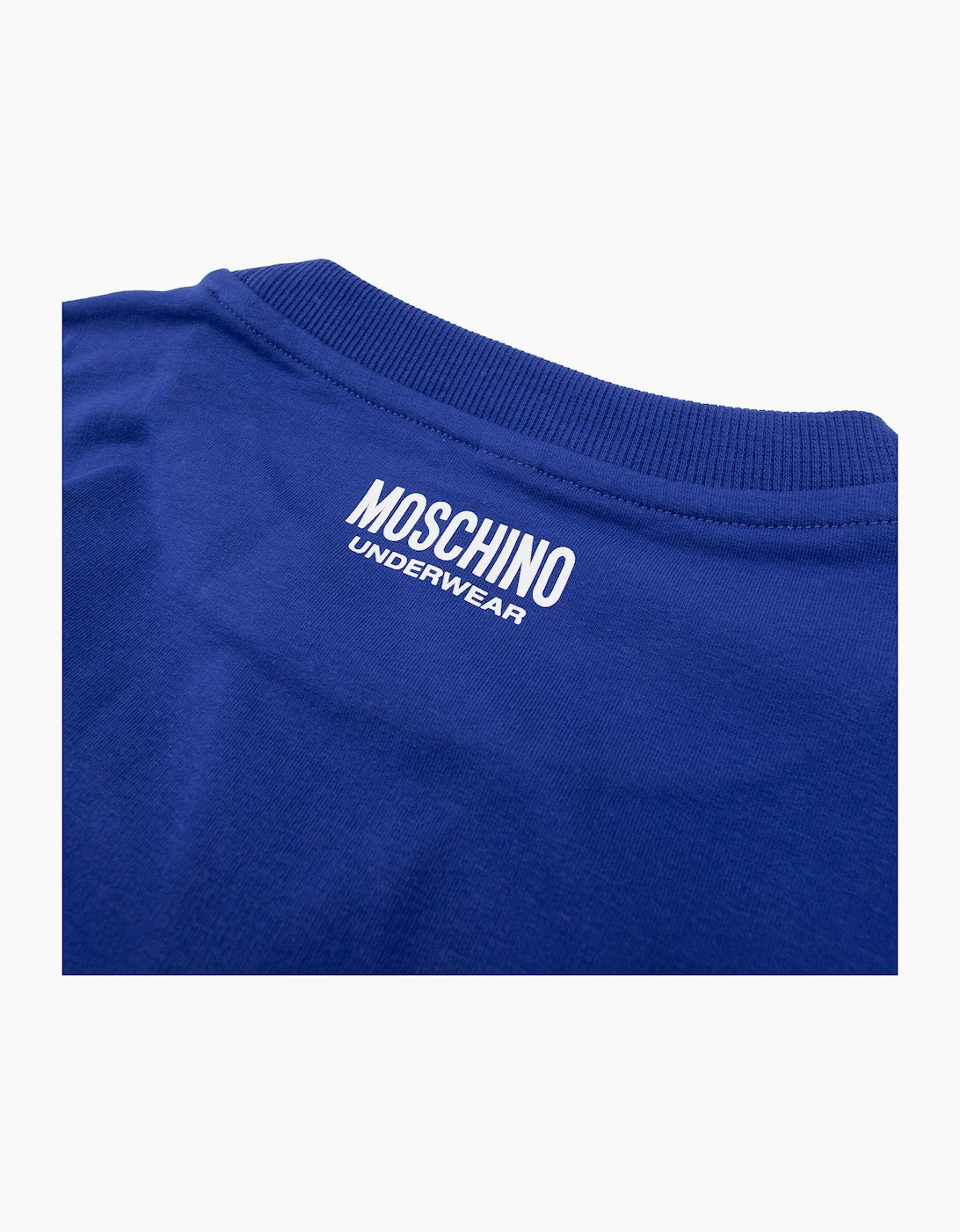 Moschino Underwear Tape Sweatshirt Elec Blue 0279