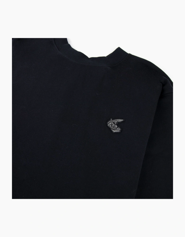 Vivienne Westwood Anglomania Small Logo Sweatshirt Black