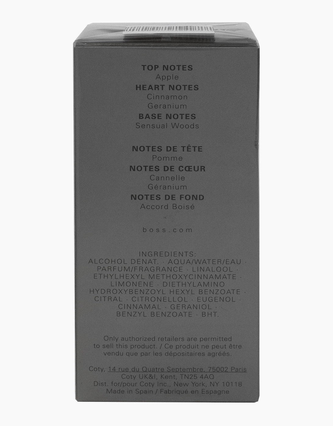 Hugo Boss Bottled Eau De Toilette Natural Spray Grey
