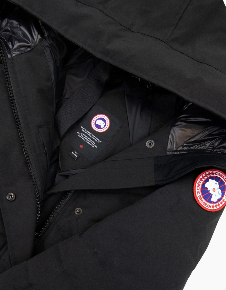 Canada Goose Lorette Parka With Hood Trim Black