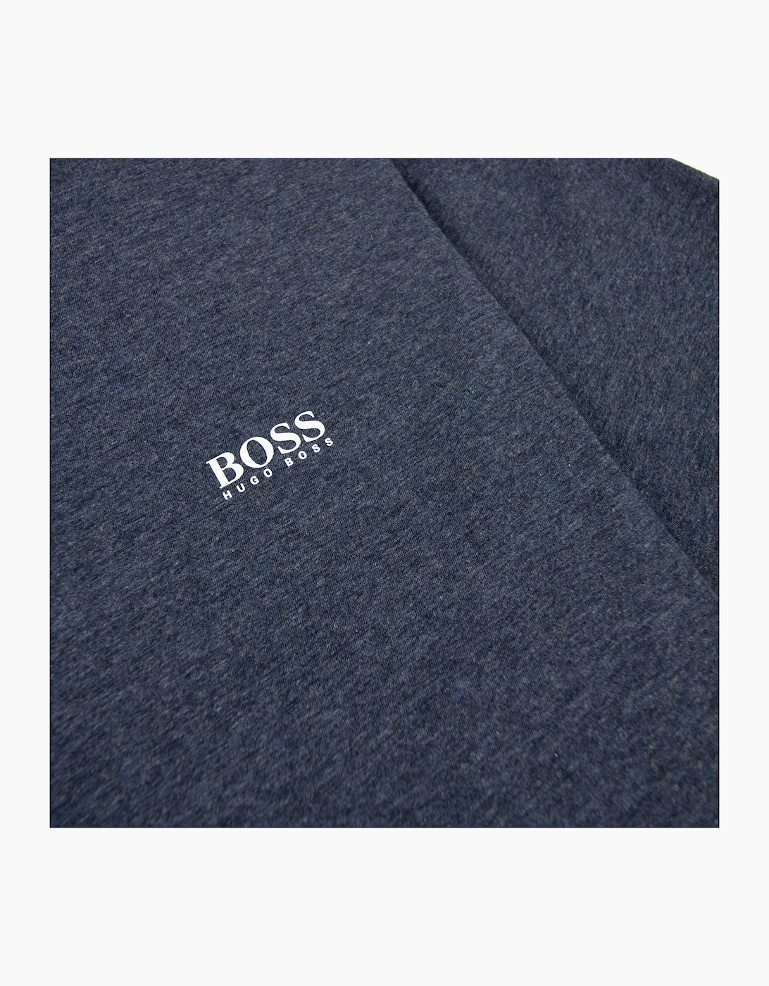 Hugo Boss Regular-fit T-shirt With Contrast Logo Dark Blue 415