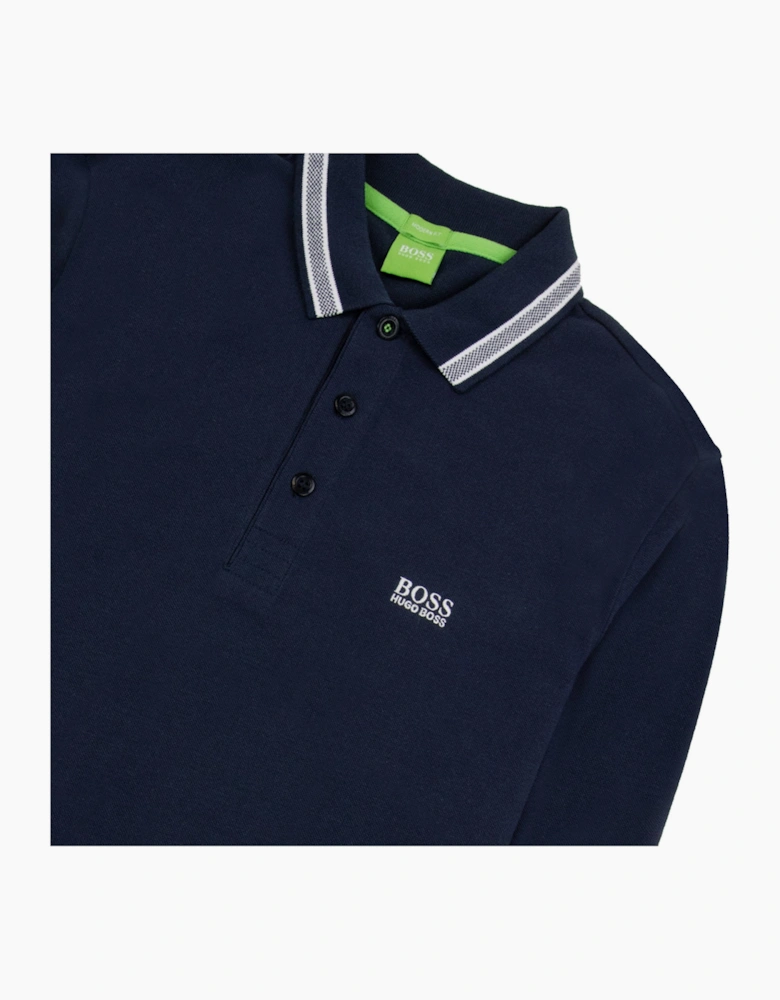 Hugo Boss Plisy Polo Navy/grey