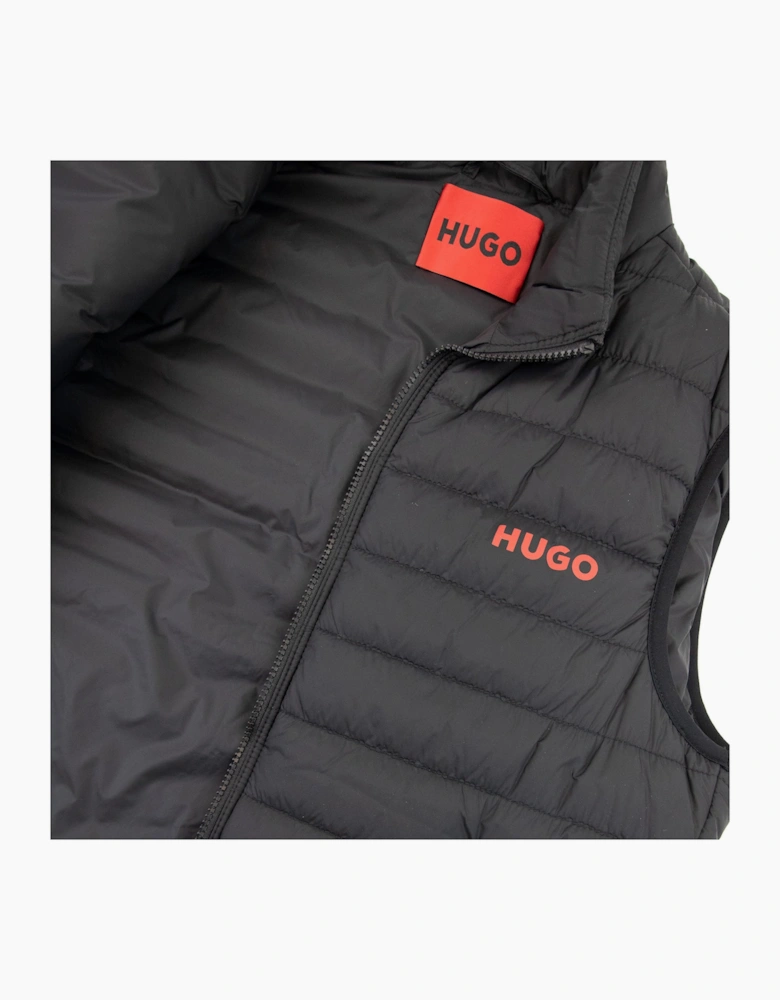 Hugo Bentino2221 Padded Gilet Black 001
