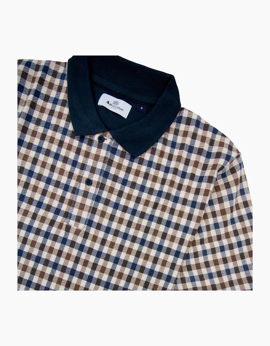 Aquascutum Icon Polo Shirt Navy 11