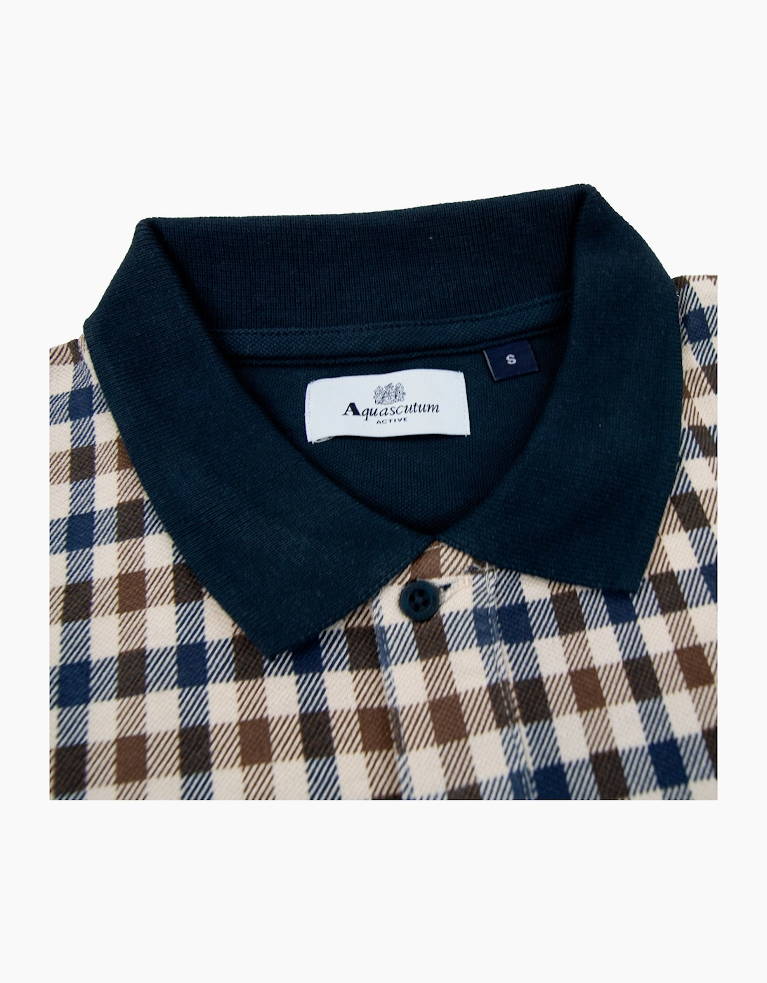 Aquascutum Icon Polo Shirt Navy 11