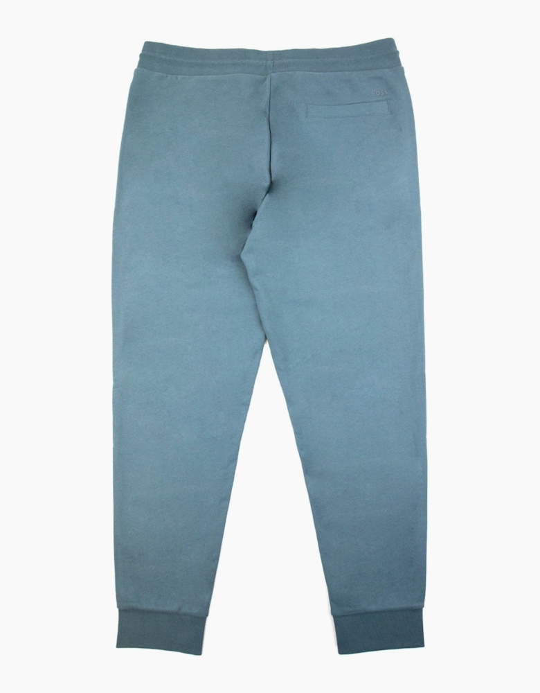 Hugo Boss Lamont 92 Rubber Logo Jogging Pants Turquoise 445