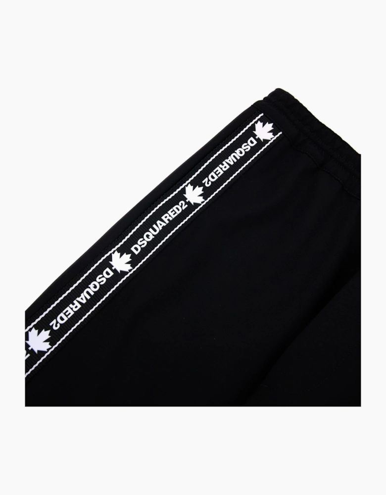 Dsquared2 Tape Details Stretch Wool Joggers Black 900