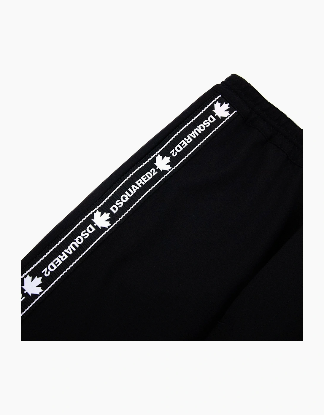 Dsquared2 Tape Details Stretch Wool Joggers Black 900