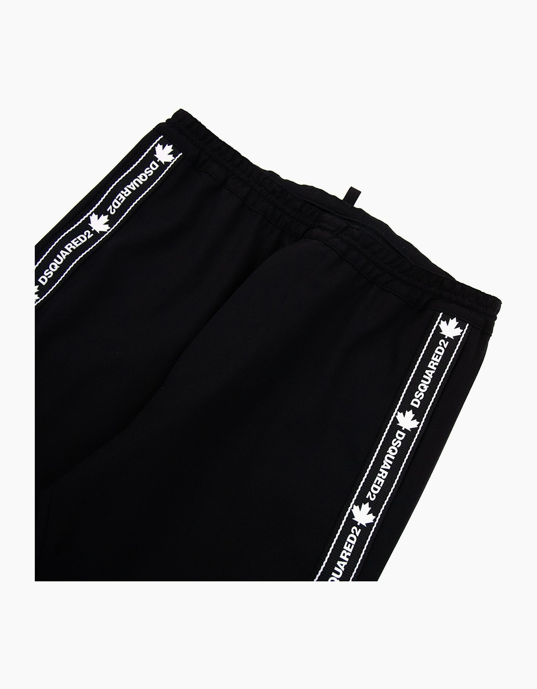 Dsquared2 Tape Details Stretch Wool Joggers Black 900