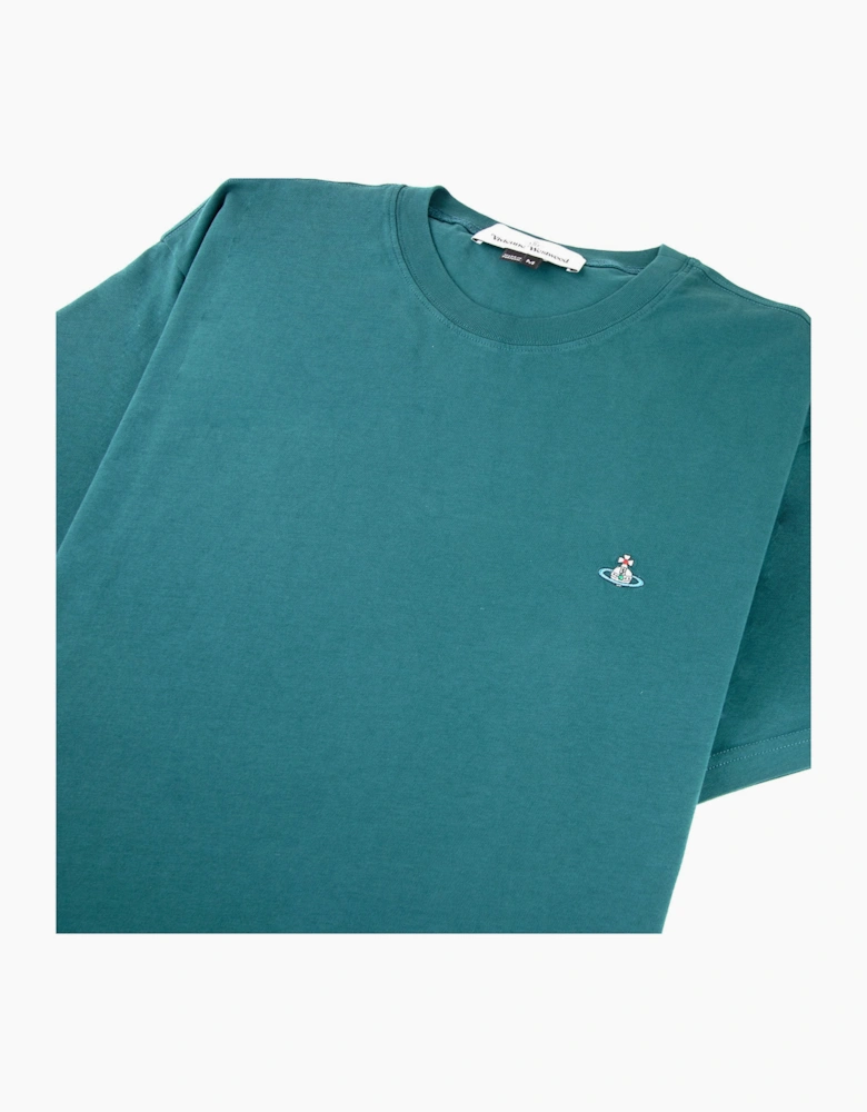 Vivienne Westwood Orb T-shirt Turquoise 616