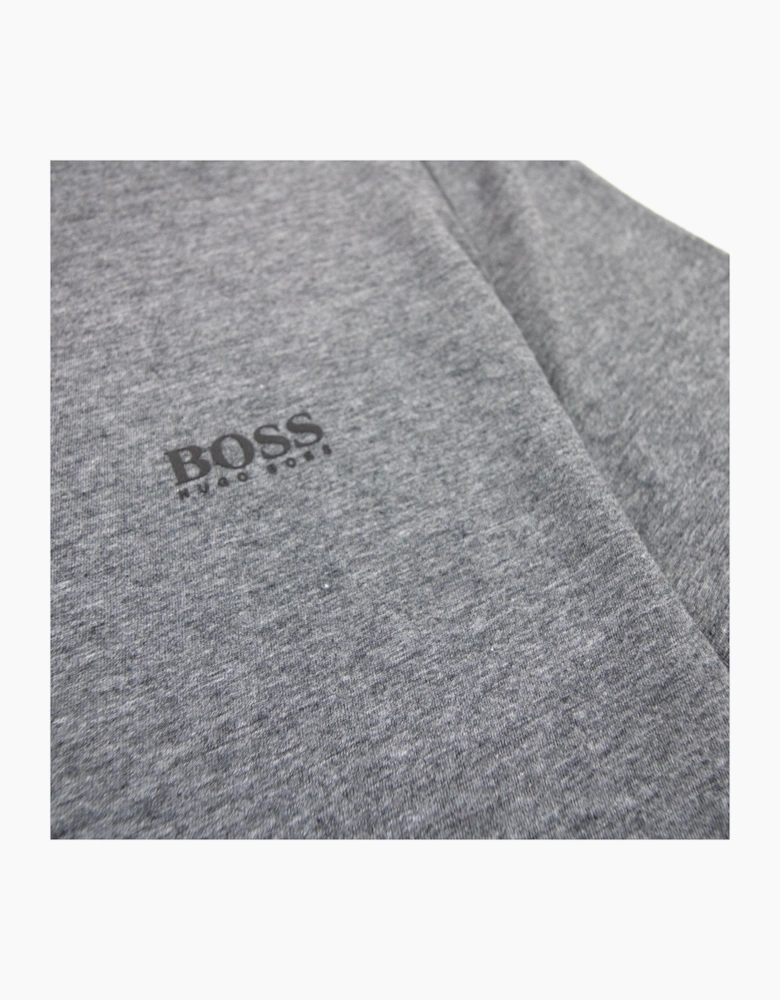 Hugo Boss Regular-fit T-shirt With Contrast Logo Grey 037