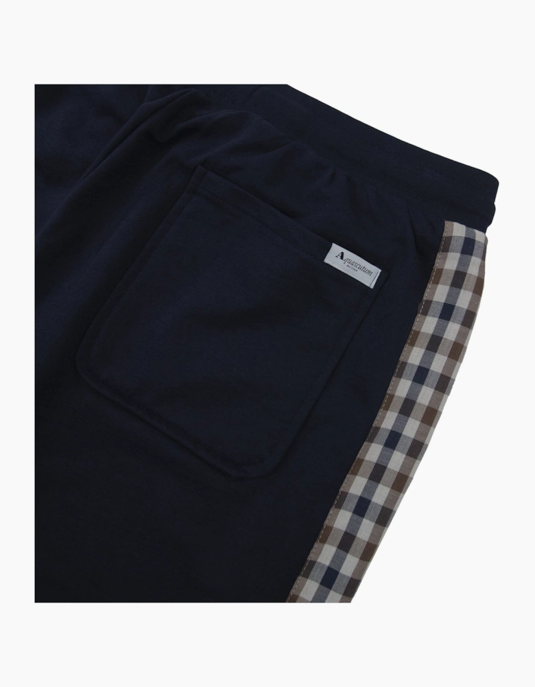 Aquascutum Club Check Track Pants Navy 11