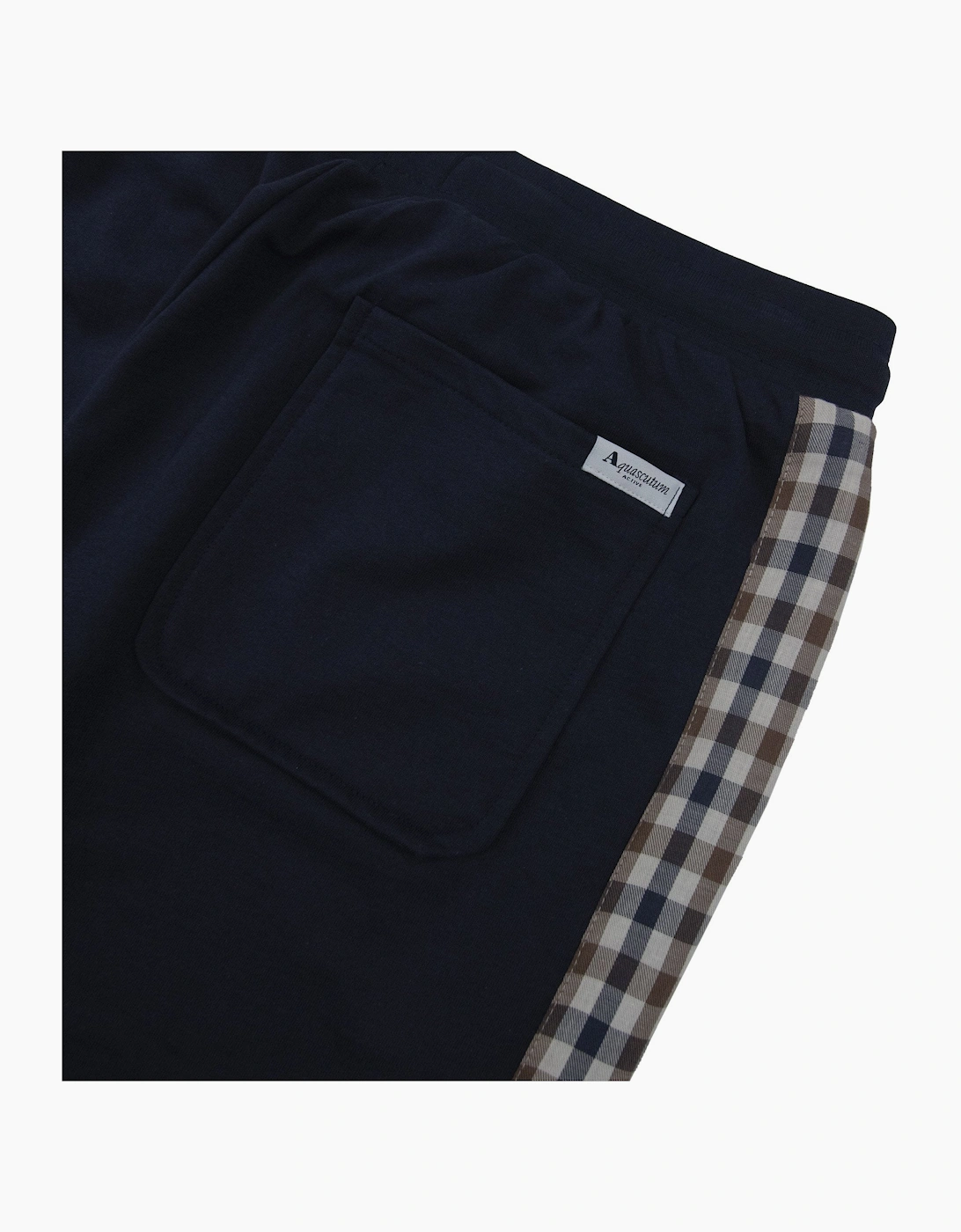 Aquascutum Club Check Track Pants Navy 11