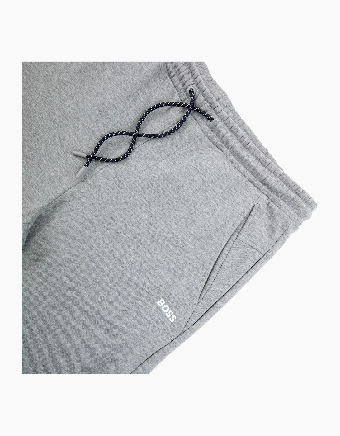 Hugo Boss Hadiko Embroidered Contrast Logo Track Pants Grey 059