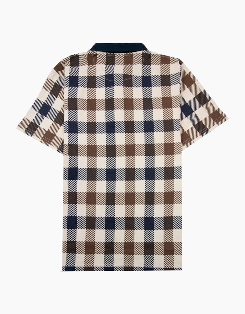 Aquascutum Macro Iconic Polo Navy 11