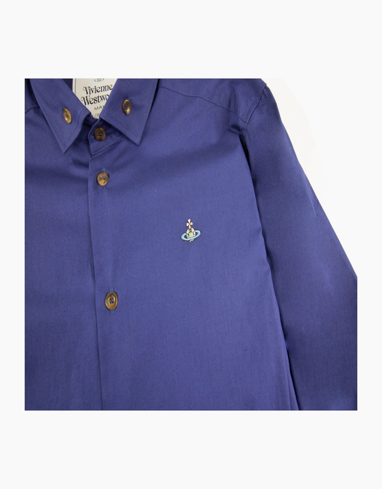 Vivienne Westwood Button Down Slim Blue