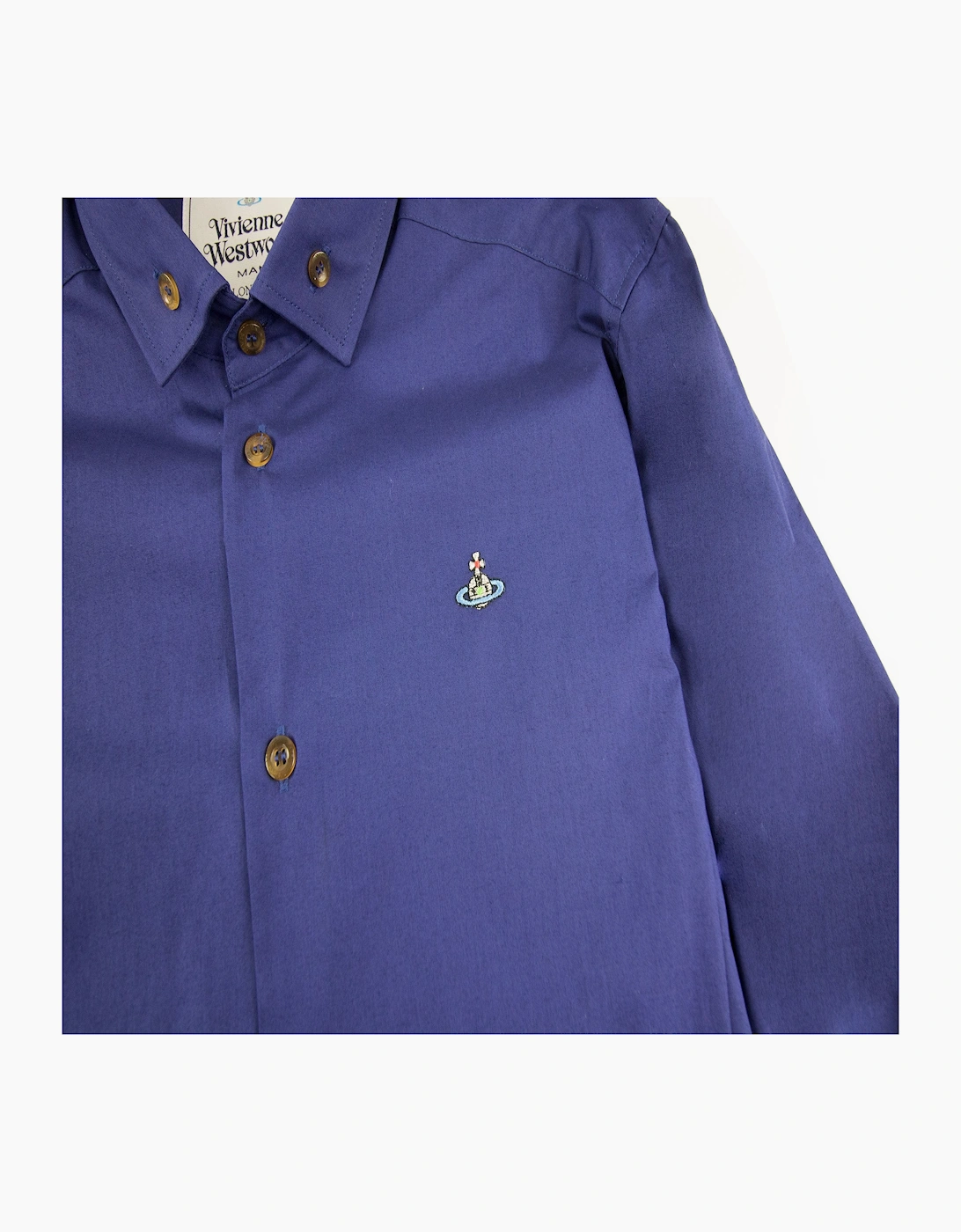 Vivienne Westwood Button Down Slim Blue