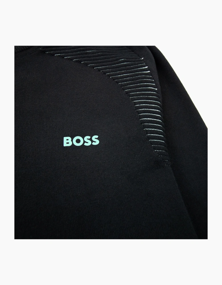 Hugo Boss Ramal Two Tone Stripes Sweater Black 001