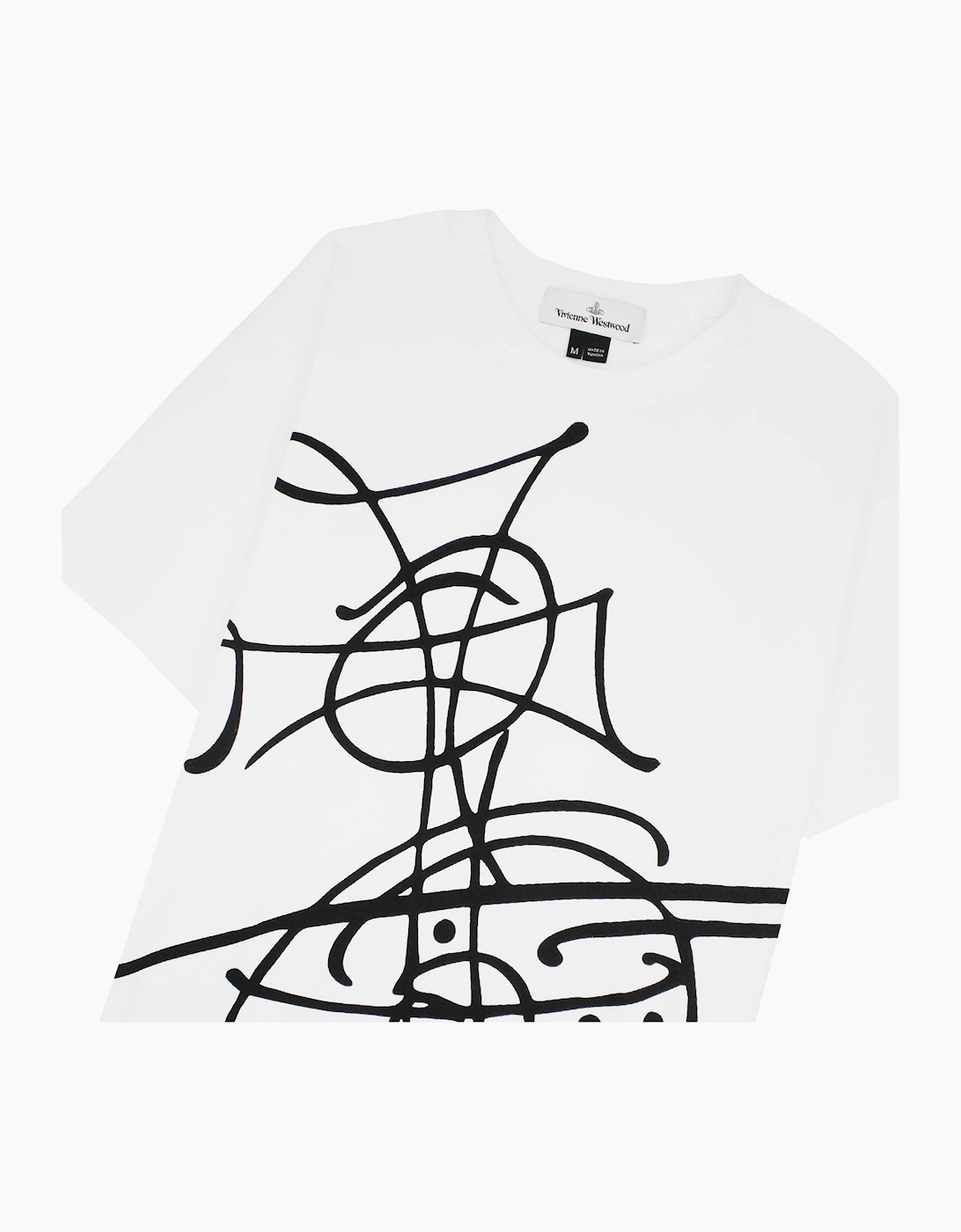 Vivienne Westwood Graffiti Orb Classic T Shirt White