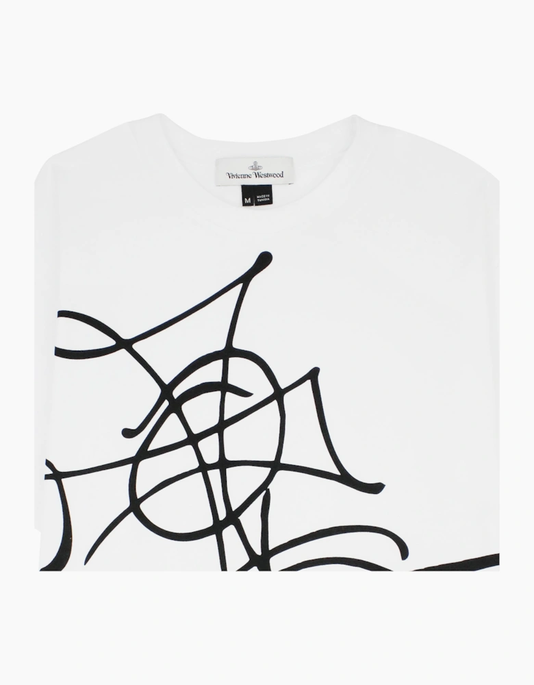 Vivienne Westwood Graffiti Orb Classic T Shirt White
